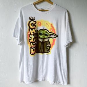 Baby Yoda The Child Graffiti Tee